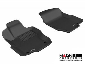 Mercedes Benz ML-Class (W166) Floor Mats (Set of 2) - Front - Black by 3D MAXpider Mercedes Benz ML-Class (W166) Floor Mats (Set of 2) - Front - Black by 3D MAXpider